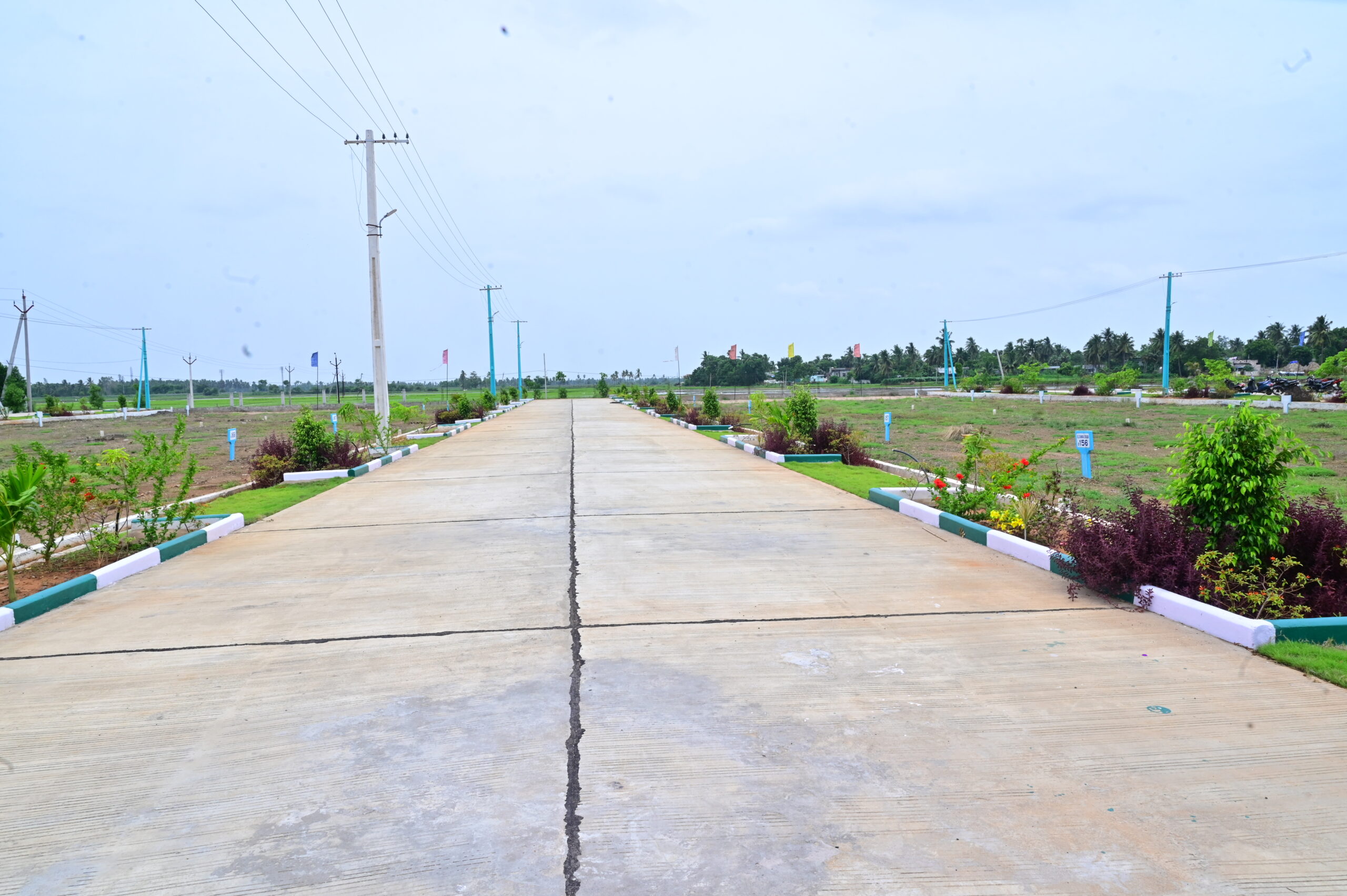 40 Feet  CC Roads