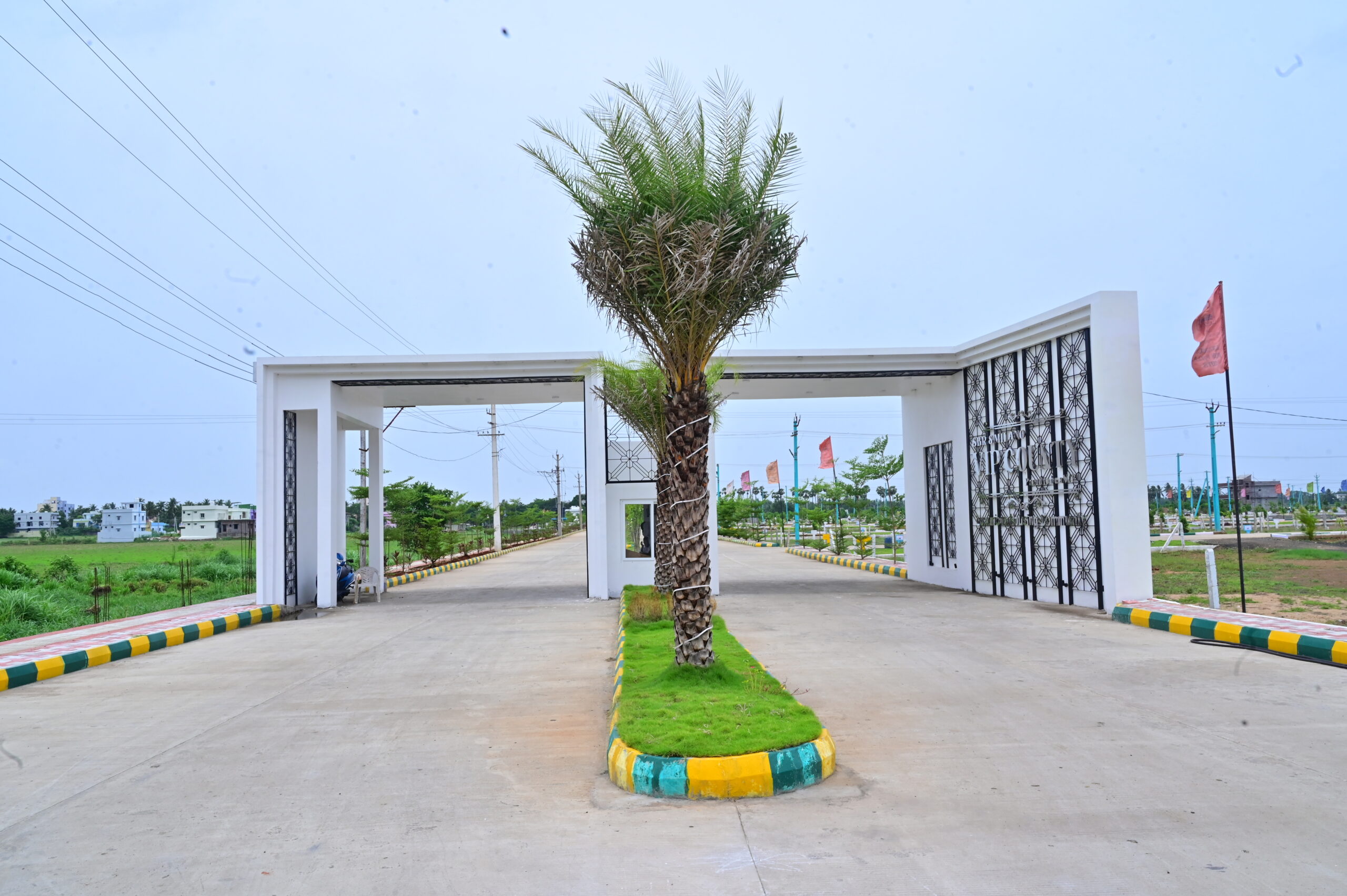 Main entrance at Arch