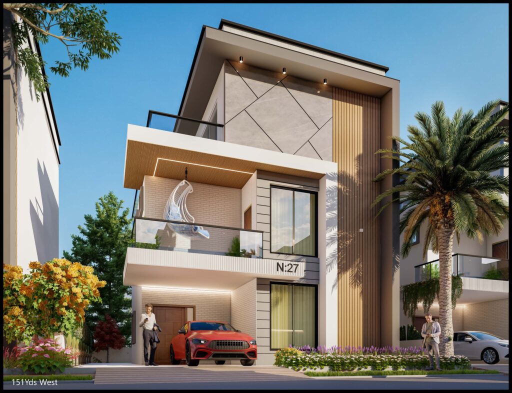 4 151Yds West Elevation